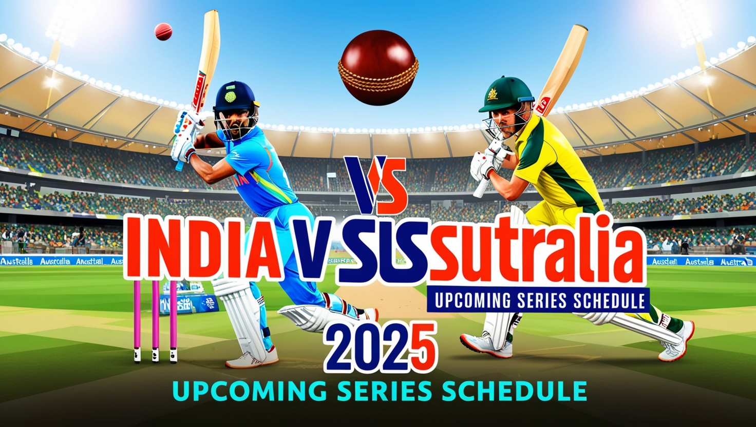 भारत बनाम ऑस्ट्रेलिया आगामी सीरीज 2025 का Schedule | India vs Australia 2025